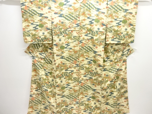 Japanese Kimono / Komon Combined weave